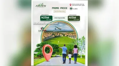 Find your perfect family space at Airview Estate, Aiyetoro — just beside the new Lekki–Epe International Airport.