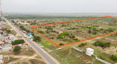 Ocean view land in Ibeju Lekki,  beside La Campagne Tropicana,