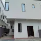 A sharp 4bedroom semi detached duplex without BQ, 2 car park, in a secured estate at Ologolo Lekki 