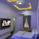 Bedroom with smart tv