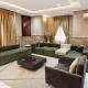 The Eniville Villa is a 3-bedroom, 2.5-bathroom home (2 ensuite) with two living rooms, a spacious kitchen, and a serene outdoor space perfect for relaxation or children’s play.