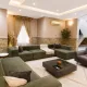 The Eniville Villa is a 3-bedroom, 2.5-bathroom home (2 ensuite) with two living rooms, a spacious kitchen, and a serene outdoor space perfect for relaxation or children’s play.