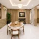The Eniville Villa is a 3-bedroom, 2.5-bathroom home (2 ensuite) with two living rooms, a spacious kitchen, and a serene outdoor space perfect for relaxation or children’s play.