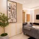 The Eniville Villa is a 3-bedroom, 2.5-bathroom home (2 ensuite) with two living rooms, a spacious kitchen, and a serene outdoor space perfect for relaxation or children’s play.