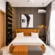 The Slate Unit is a tastefully furnished 2-bedroom apartment in Ikate, Lekki, designed with rich, contemporary interiors and clean architectural lines. Featuring a sophisticated dark-toned aesthetic, premium finishes, and thoughtfully curated spaces, it's ideal for business travellers, couples, weekend getaways, or extended stays seeking comfort with character.