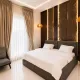 The Slate Unit is a tastefully furnished 2-bedroom apartment in Ikate, Lekki, designed with rich, contemporary interiors and clean architectural lines. Featuring a sophisticated dark-toned aesthetic, premium finishes, and thoughtfully curated spaces, it's ideal for business travellers, couples, weekend getaways, or extended stays seeking comfort with character.