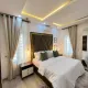 Well built and solid 5bedroom FURNISHED detached duplex with a BQ is up for LEASE — Ready to move in