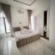 4-bedroom semi-detached house with BQ is available with furniture included. The property also comes with 10 solar panels installed on the roof.