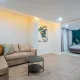 FULLY SERVICED AND FULLY FURNISHED THREE (3) BEDROOM APARTMENT WITHOUT NO ROOM BOYS QUARTER IN A SERENE ENVIRONMENT WITH SWIMMING POOL