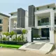 EXQUISITELY FINISHED LUXURY 5 BEDROOM FULLY DETACHED DUPLEX WITH ROOFTOP TERRACE,SWIMMING POOL, EQUIPPED GYM, SOUNDPROOF WINDOWS, PENT FLOOR KITCHENETTE AND BQ etc. Siting on 342sqm