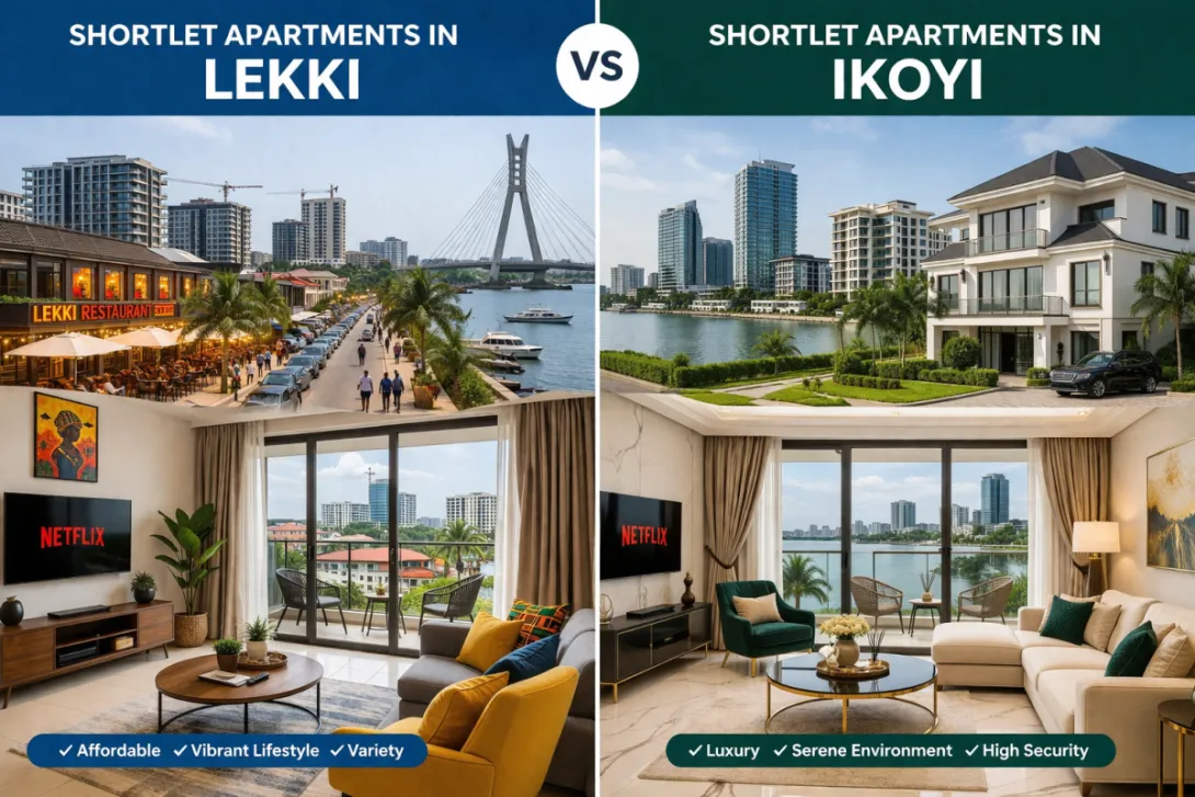 Lekki vs Ikoyi Shortlet Apartments