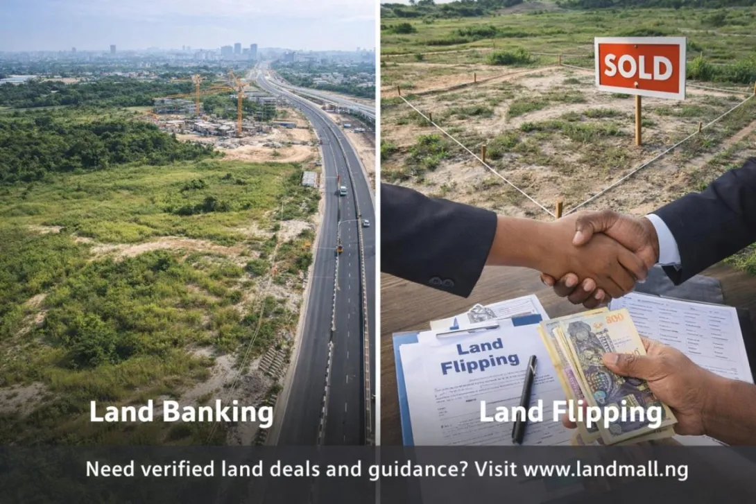 LAND BANKING VS LAND FLIPPING 
