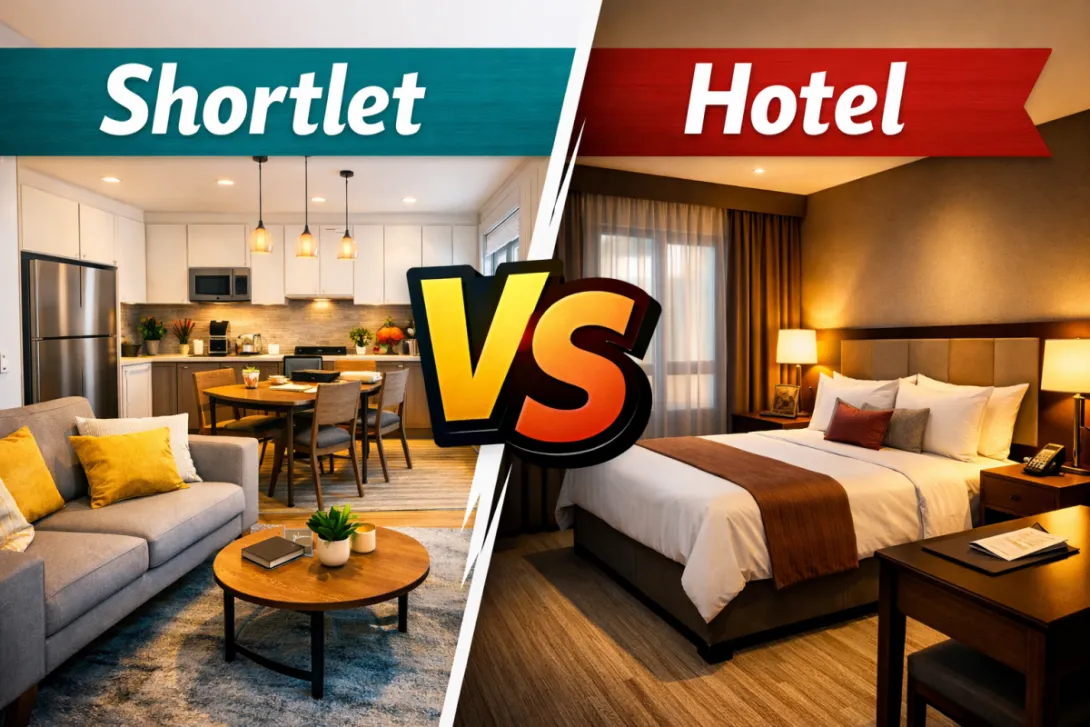 shortlet vs hotel