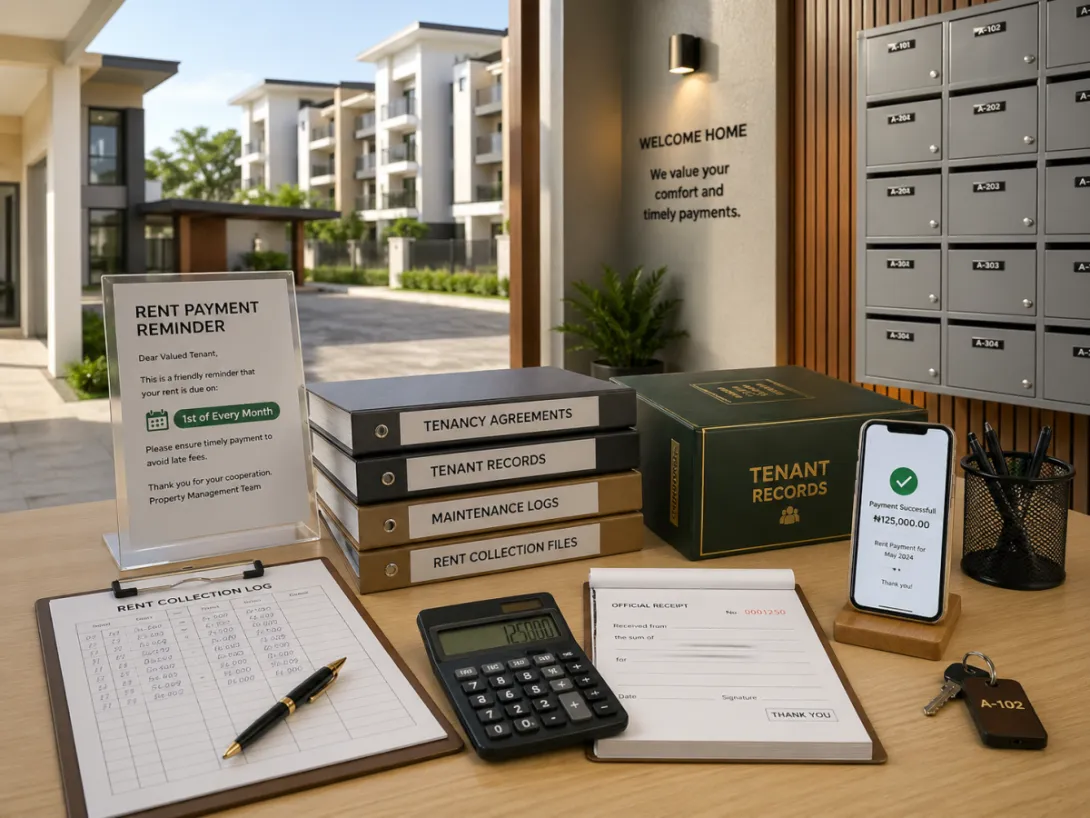 Rent colection timetable