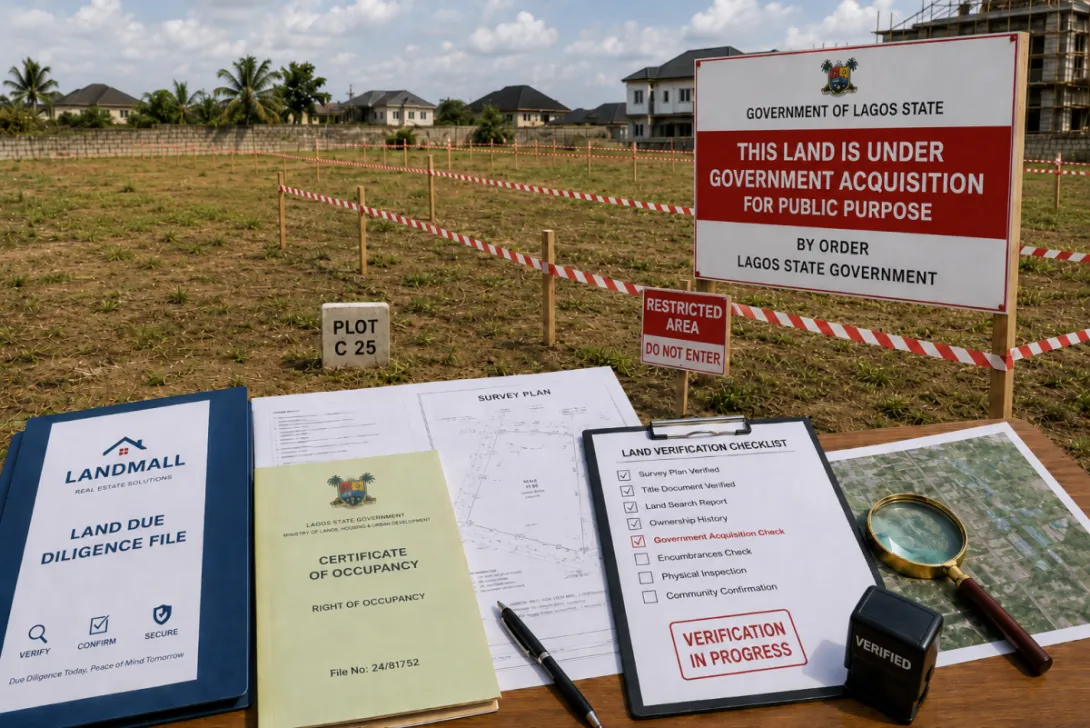 Land under Govt acquisition 