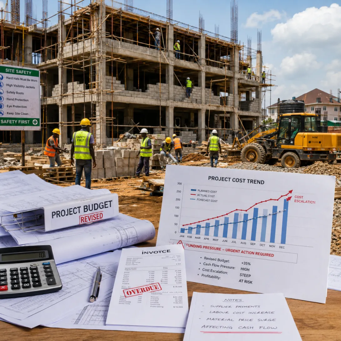Financing Pressure on Construction