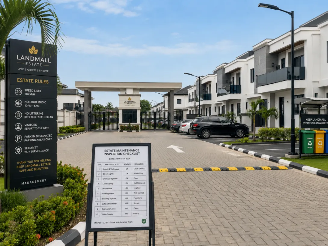 Well managed Estate 