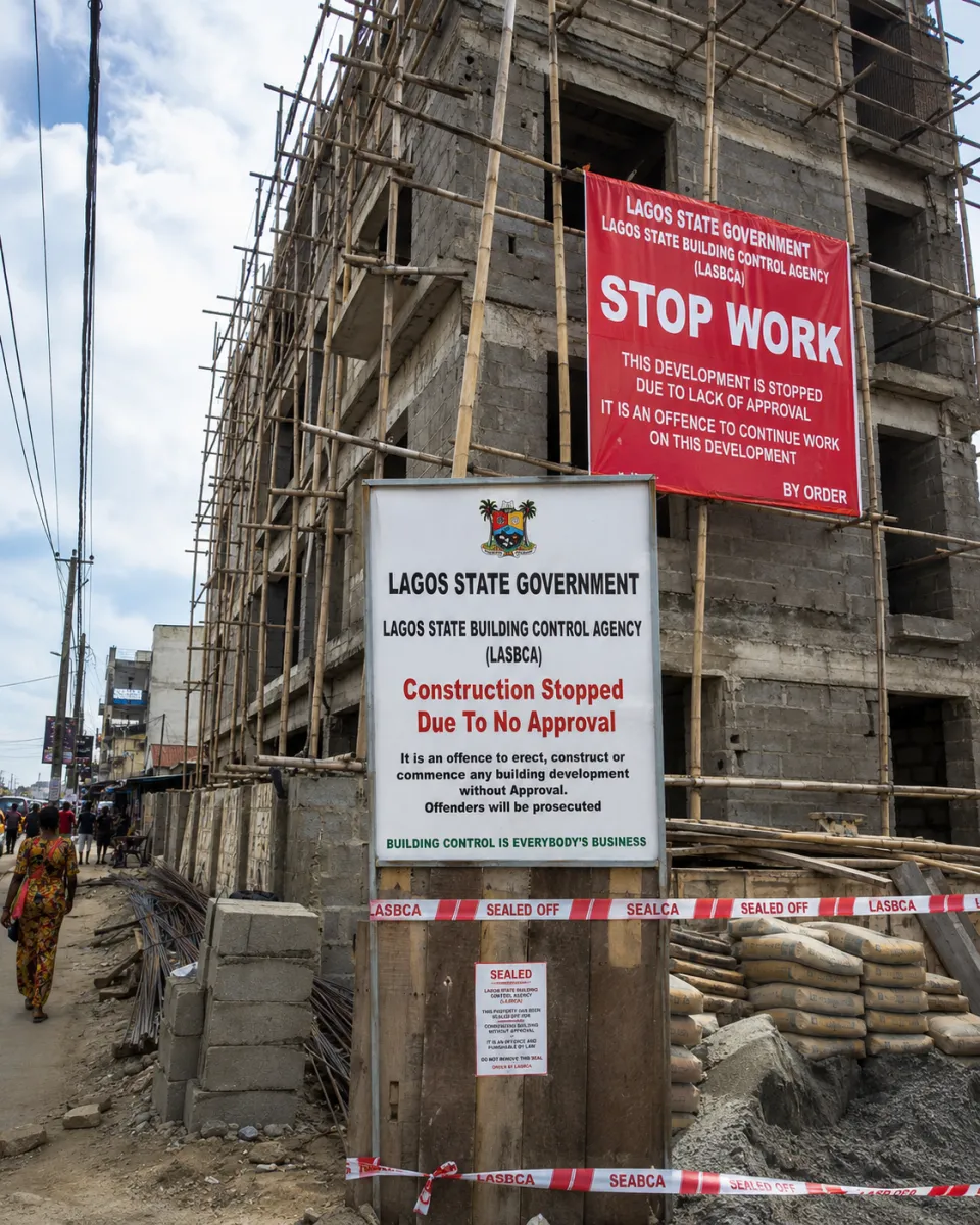 Building without approval