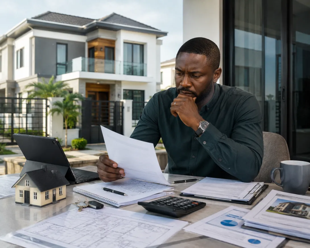 Buyer thinking about making a property purchase 