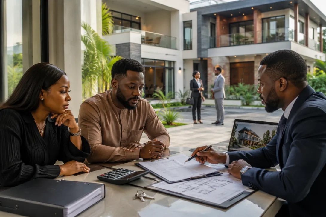 Group of people discussing tax