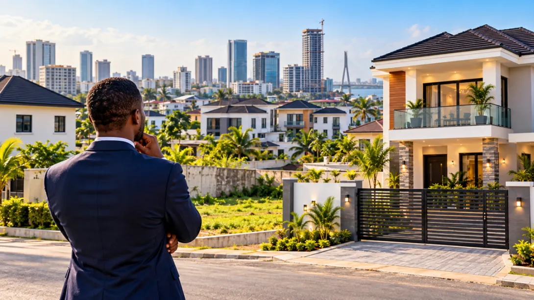 House positioned in a good location