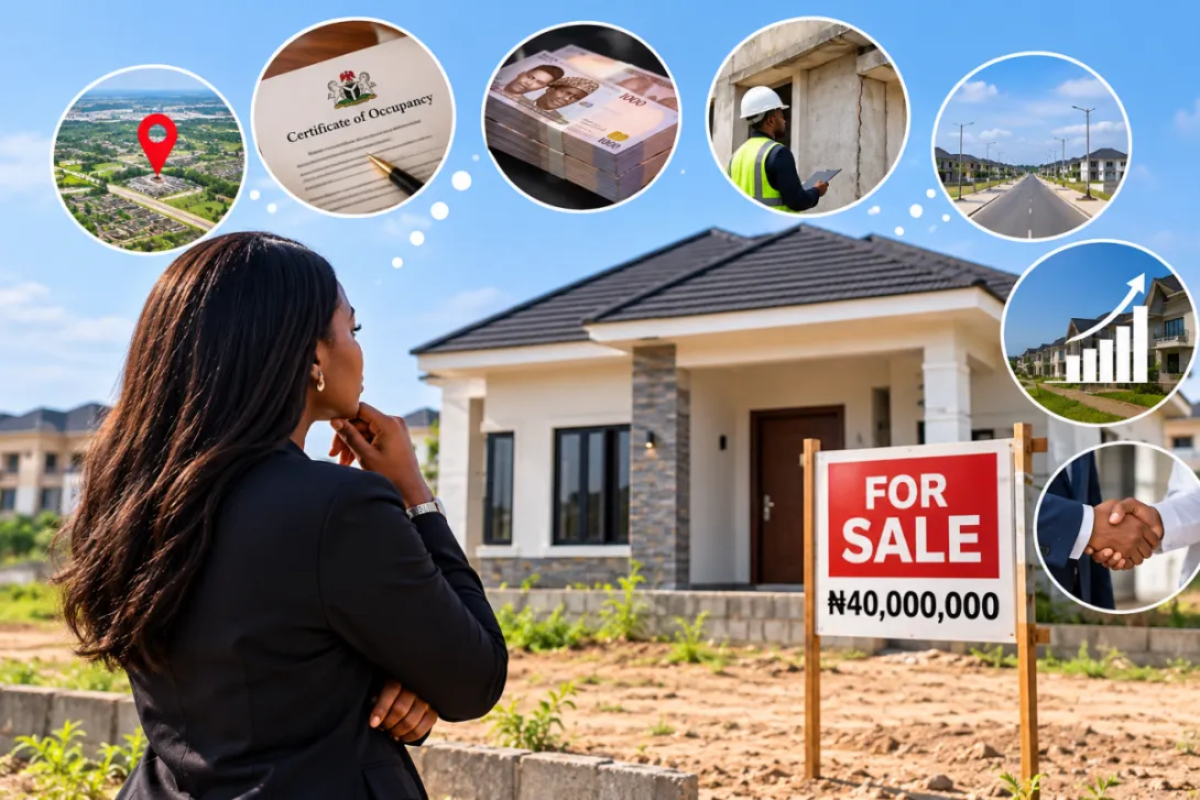 Investor analyzing a propertys returns