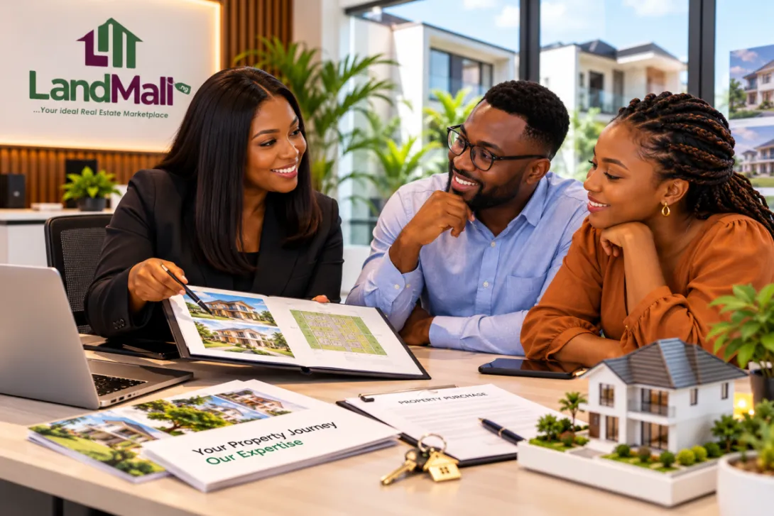 Realtor establishing trust with clients